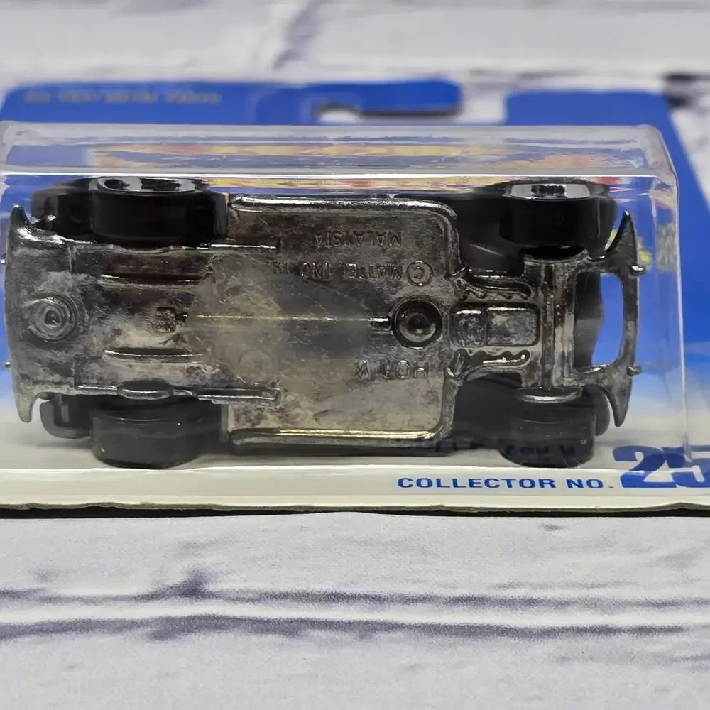Hot Wheels 3-Window '34 #257 Silver Die-Cast Car 1991